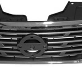GRIGLIA RADIATORE CROMATA/NERA PER NISSAN NAVARA 01/2015> [OE 623104KJ1C]