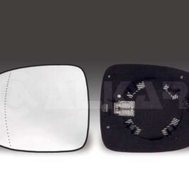 VETRO SPECCHIO SX TERMICO C/PIASTRA PER RENAULT CLIO 06/2009>10/2012/MODUS 2009>/TWINGO 2012>