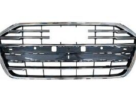GRIGLIA RADIATORE NERA C/MODANATURE+CORNICE CROMATE+TELECAMERA PER AUDI A8 01/2017> OE 4N0853651JRN4