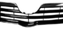 GRIGLIA RADIATORE NERA PER TOYOTA AVENSIS 04/2007>12/2008 TUV [OE 5310005080]