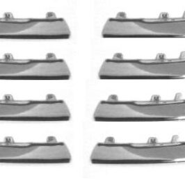 KIT MODANATURE CROMATE GRIGLIA RADIATORE PER VW JETTA 11/2004>-GOLF VARIANT 01/2007> [OE 1KM898663]