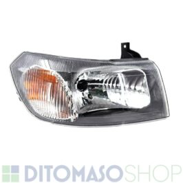 FARO DESTRO H4 NERO ELETTRICO TRANSIT 06/2000>01/2003 OE 1232634