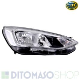 FARO DX H7+DRL LED CORNICE CROMATA PER FORD FOCUS 01/2018> HELLA OE JX7B13W029AE