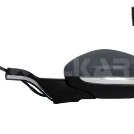 RETROVISORE SX ELETTRICO TERMICO ABBATTIBILE 9PIN PRIMERIZZATO C/LUCCIOLA+BASE CROMATA PER PEUGEOT 2008 01/2013>|208 01/2012>