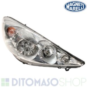 FARO DX H1-H7 C/MOTORINO ELETTRICO PER PEUGEOT 206 PLUS 04/2009> MARELLI  [OE 6206P3]