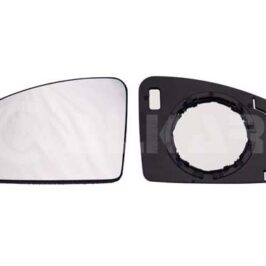 VETRO SPECCHIO SX C/PIASTRA PER OPEL MERIVA 04/2003>04/2010