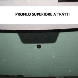 PARABREZZA INCAPSULATO VERDE CFINESTRELLA+PROFILO SUPERIORE A TRATTI PER VW GOLF 7 10/2012> oe 5G0845011M