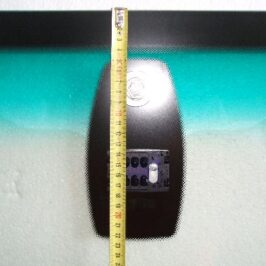 PARABREZZA VERDE RISCALDATO FASCIA+SENSORE+VIN SERIGRAFIA A 23cm PER BMW S7 E65 01/2001> OE 51317143295