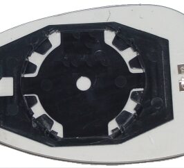 VETRO SPECCHIO DX C/PIASTRA TERMICO PER FIAT 500 07/2007-/GRANDE PUNTO 09/2005-/PUNTO EVO 09/2007-