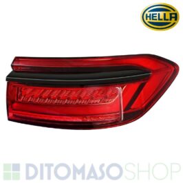 FANALE POSTERIORE DX A LED C/FASCIA SCURA 5 PIN PER AUDI A8 01/2017> HELLA OE 4N0945092D