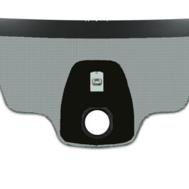 PARABREZZA VERDE C/SENSORE+FINESTRELLA PER NISSAN QASHQAI 02/2007-