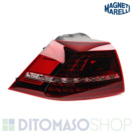 FANALE POSTERIORE SX ESTERNO A LED ROSSO SCURO PER VW GOLF 7 R20 10/2012>-MARELLI [OE 5G0945207C]