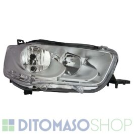 FARO DESTRO H7-H1 CROMATO ELETTRICO PER CITROEN C-ELYSEE 01/2013> OE 9675140380