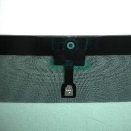 PARABREZZA VERDE RISCALDATO C/PROFILO INFERIORE PER NISSAN X-TRAIL 01/2014-