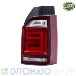 FANALE POSTERIORE DX ROSSO SCURO A LED PER VW TRANSPORTER T6 01/2015> 1PORTA HELLA [OE 7E0945208D]