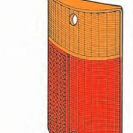 LENTE POSTERIORE SX PER FIAT 126 BIS