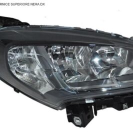 FARO DX C/CORNICE SUPERIORE NERA+MOTORINO PER FIAT DOBLO' 01/2015> [OE 52109258]