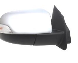 RETROVISORE DX ELETTRICO C/LUCCIOLA+LUCE DI CORTESIA CROMATO PER FORD RANGER 01/2012-