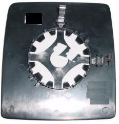 VETRO SPECCHIO DX C/PIASTRA PER OPEL COMBO 10/2001>01/2012