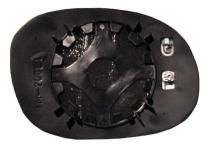 VETRO SPECCHIO DX C/PIASTRA TERMICO PER CITROEN C2 10/2002-/C3 04/2002-/C3 PLURIEL 05/2003-/XARA PICASSO 11/1999-/PER PEUGEOT 206 08/1998>