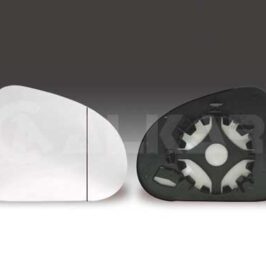 VETRO SPECCHIO SX C/PIASTRA  PER PEUGEOT 207 04/2006>/308 08/2007>