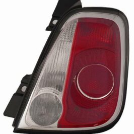FANALE POSTERIORE DX BIANCO/ROSSO BORDO NERO PER FIAT 500 CABRIO 07/2015> [OE 51934478]