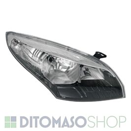 FARO DX 2H7 CROMATO/NERO C/MOTORINO ELETTRICO PER RENAULT MEGANE 02/2012>12/2013 [OE 260105680R]