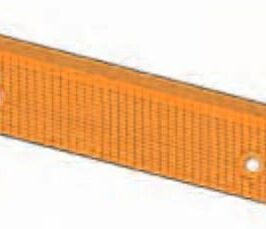 LENTE ANTERIORE DX ARANCIO PER FIAT DUCATO 07/1984>12/1993