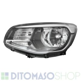 FARO DESTRO H4 NERO ELETTRICO C/DRL PER KIA SOUL 01/2014> OE 92102B2260