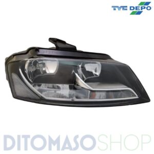 FARO DX 2H7 C/DRL+MOTORINO ELETTRICO PER AUDI A3 07/2008> [OE 8P0941004AJ]