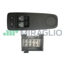 INTERRUTTORI ALZACRISTALLI ANTERIORI DX - SX +BLOCCO PORTE 8PIN PER FIAT DUCATO 08/2006> [OE 735487419]
