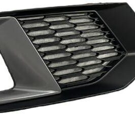 GRIGLIA DX PARAURTI ANTERIORE CROMO SCURO-NERO PER AUDI S7 01/2018> OE 4K8807648D9EL