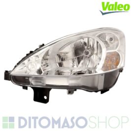 FARO DESTRO H4 C/MOTORINO PER PEUGEOT PARTNER-RANCH 01/2008>12/2012 VALEO OE 6208K4