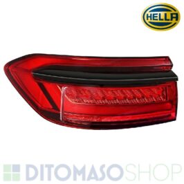 FANALE POSTERIORE SX A LED C/FASCIA SCURA 5 PIN PER AUDI A8 01/2017> HELLA OE 4N0945091D