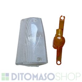 LENTE FANALINO ANTERIORE DESTRO BIANCA PER FIAT PANDA 01/1986> 07/2003 OE 9940598