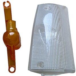 LENTE FANALINO ANTERIORE DX BIANCA PER FIAT PANDA 01/1986>07/2003