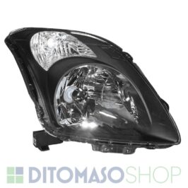 FARO DX H4 NERO ELETTRICO PER SUZUKI SWIFT 01/2005>12/2009 [OE 3512063J30]