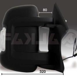 RETROVISORE DX ELETTRICO BRACCIO CORTO C/LUCCIOLA 8PIN PER CITROEN JUMPER-PER FIAT DUCATO-PER PEUGEOT BOXER 08/2006-