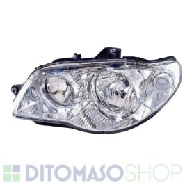 FARO SINISTRO 2H7 CROMATO ELETTRICO PER FIAT STRADA 05/2005> OE 51754472