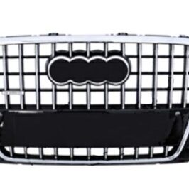 GRIGLIA RADIATORE CROMATA-NERA LUCIDA C/PDC PER AUDI Q3 S-LINE 01/2011> OE 8U0853651D1Q