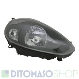FARO DESTRO H4 NERO C/MOTORINO PER FIAT PUNTO EVO 01/2009> OE 51937153