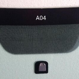 PARABREZZA VERDE BASETTA ATTACCO MASCHIO PER HONDA JAZZ 10/2008>12/2014 OE 73111TF0G00