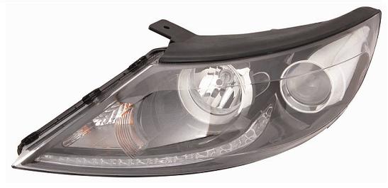 FARO SX 2H7 A LED NERO ELETTRICO PER KIA SPORTAGE 11/2010- [OE 921013W121]