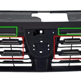 GRIGLIA RADIATORE 6 LISTELLI CROMATAI DACIA SANDERO 01/2020> OE 623107458R