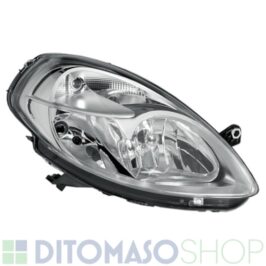 FARO DESTRO H7-H3 GRIGIO SATINATO C/MOTORINO PER LANCIA MUSA 09/2007> LANCIA Y 10/2006> OE 51786653