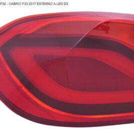 FANALE POSTERIORE DX ESTERNO A LED PER BMW SERIE 4 F32 COUPE'-F33 CABRIO 01/2017> [OE 63217426056]