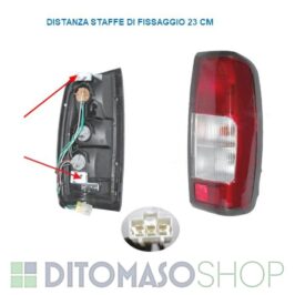 FANALE POSTERIORE DESTRO S/RETRONEBBIA PER NISSAN PER NISSAN NAVARA-KING CAB 09/1997>12/2004 OE 265503S825