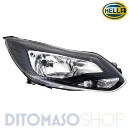 FARO DX H1-H7 NERO C/MOTORINO ELETTRICO PER FORD FOCUS 01/2011>08/2014 HELLA [OE 1735208]