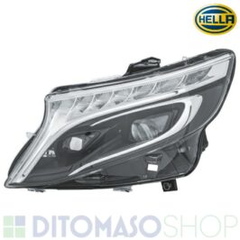 FARO SX A LED NERO MERCEDES VITO-CLASSE V W447 03/2014> HELLA [OE A4479061801]