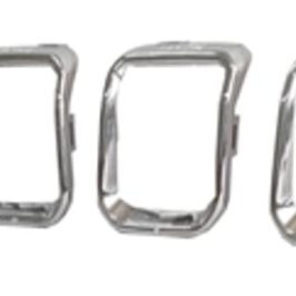 KIT MODANATURE CROMATE GRIGLIA RADIATORE PER JEEP COMPASS 03/2021> OE 68607802AA